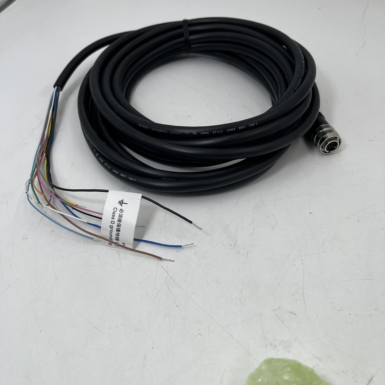 KEYENCE OP-87225 CONTROL CABLE 5 NEW IN BOX