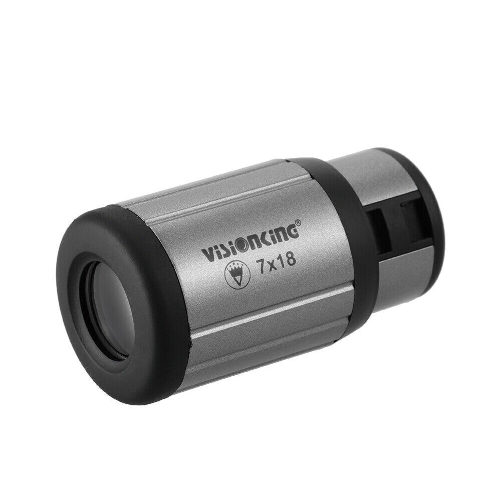 Visionking 7x18 Mini Close Focus Monocular Compact Portable Telescope SpyScope