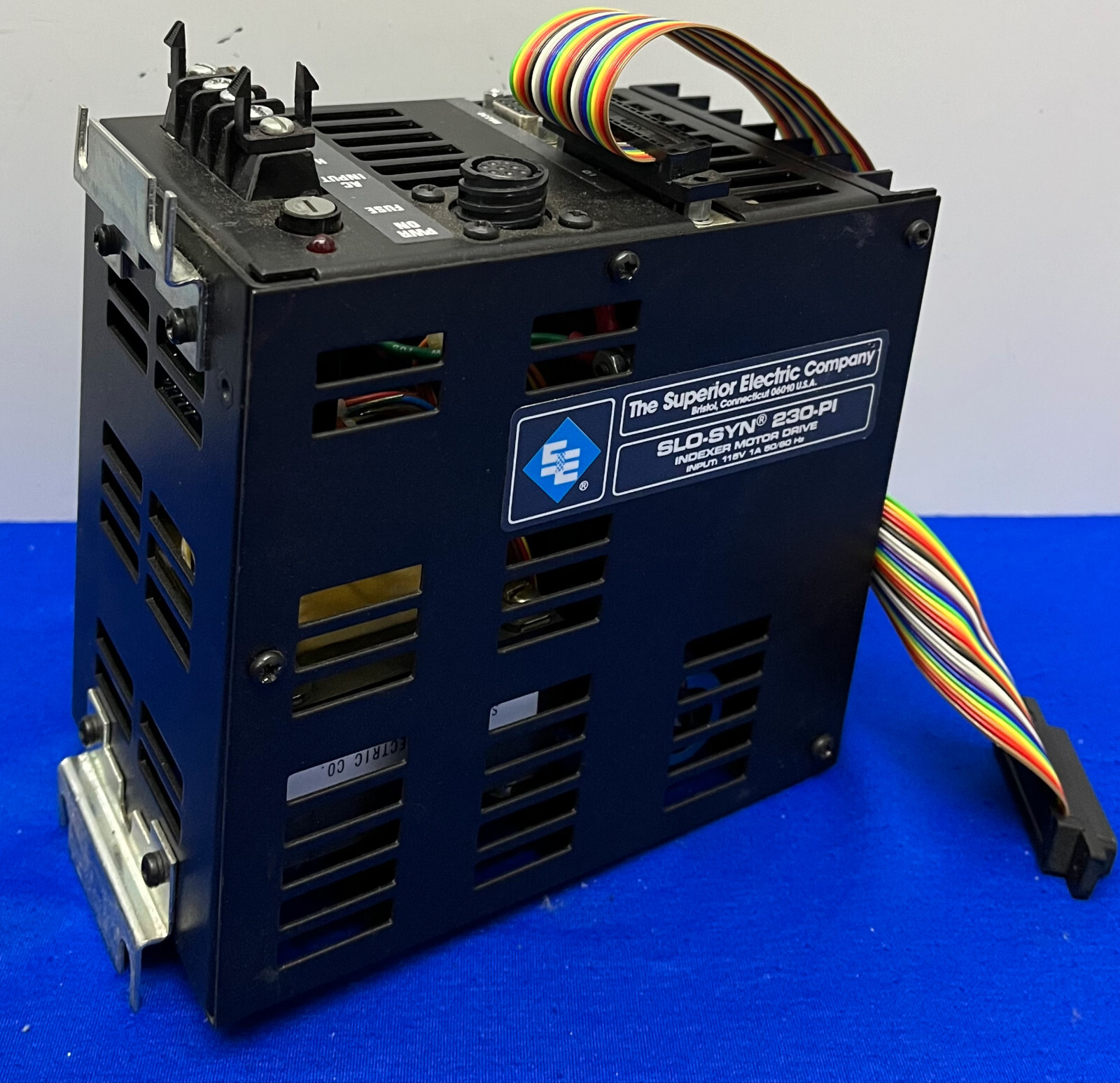 SUPERIOR ELECTRIC SLO-SYN 230-PI INDEXER MOTOR DRIVE 115V 1A 50/60HZ