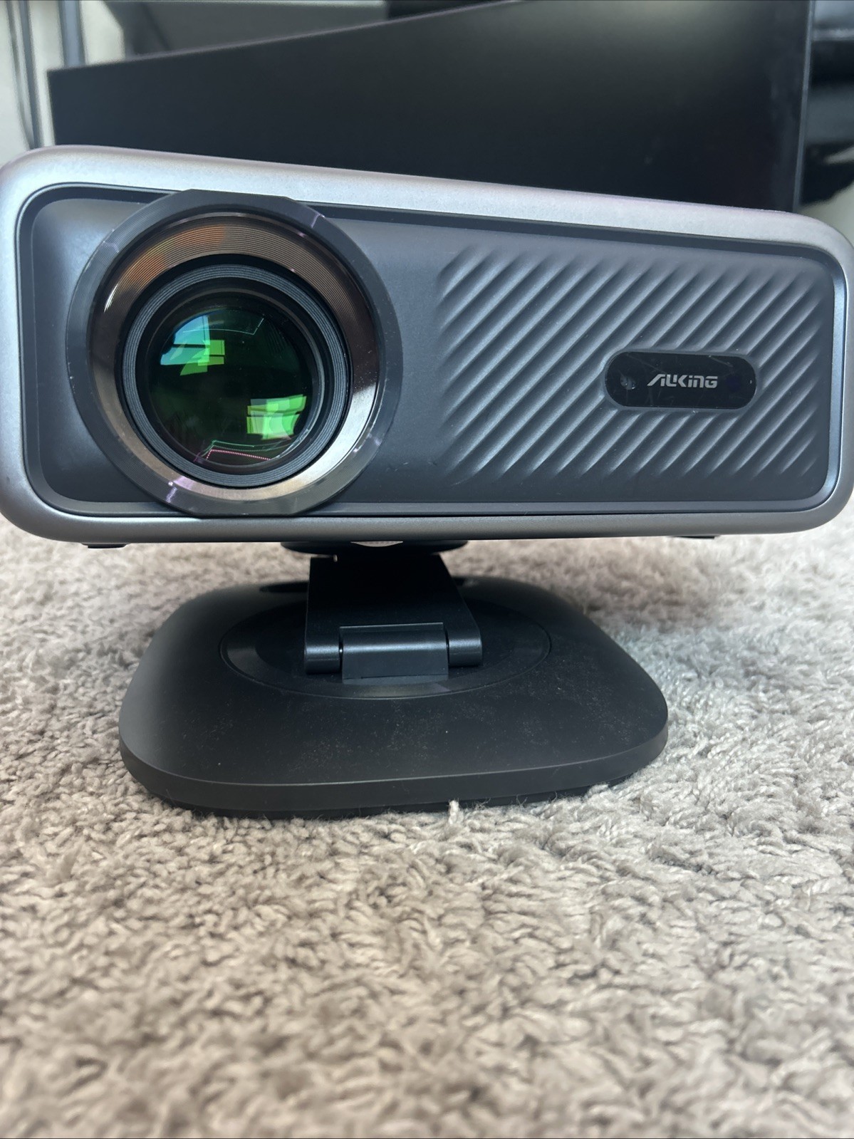 [Netflix Officially&AI Auto Focus]AuKing Smart Projector with Wifi and Blueto...