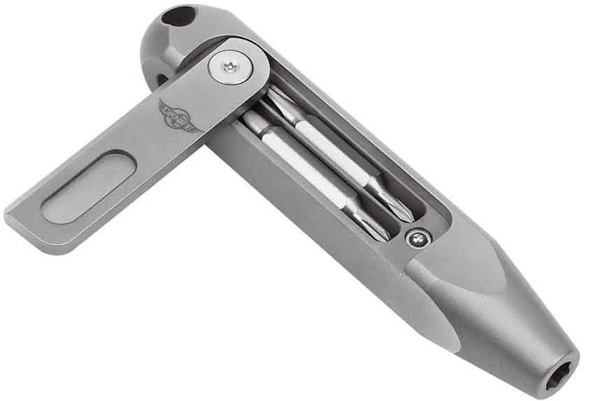 Oknife Otacle D1 EDC Pocket Tool w/4 Double-End Hex Micro Bits Magnetic Holders