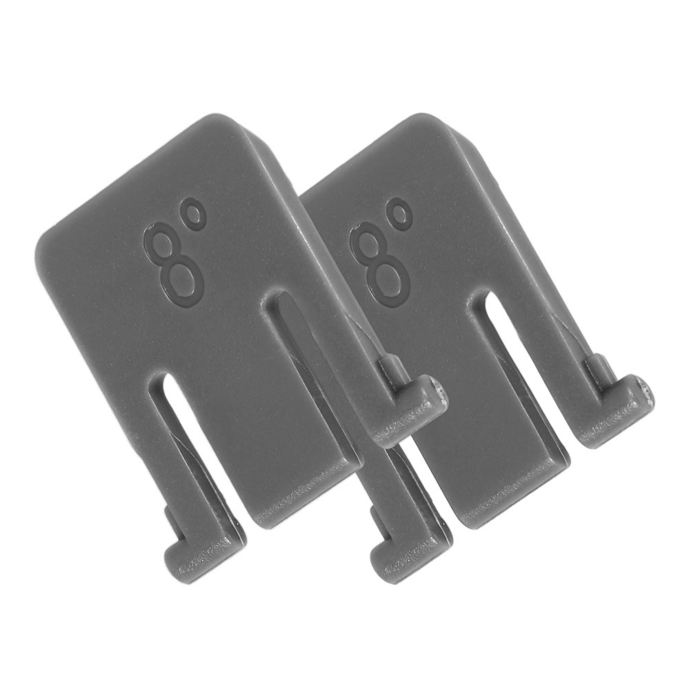 1Pair Keyboard Stand Legs Black ABS Material Ergonomic Tilt for Computer Use