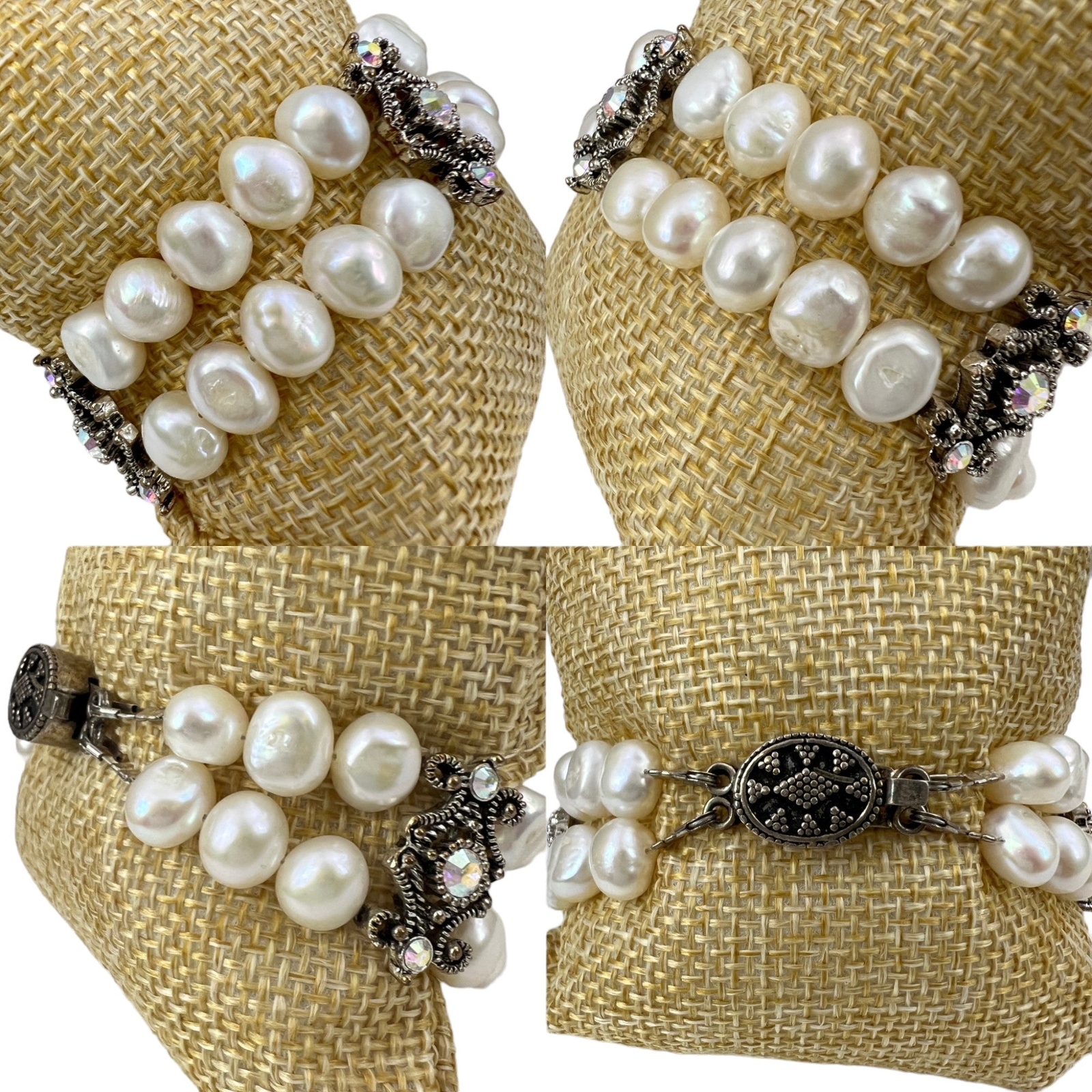 Fresh Water Pearl Bracelet Artisan Crafted