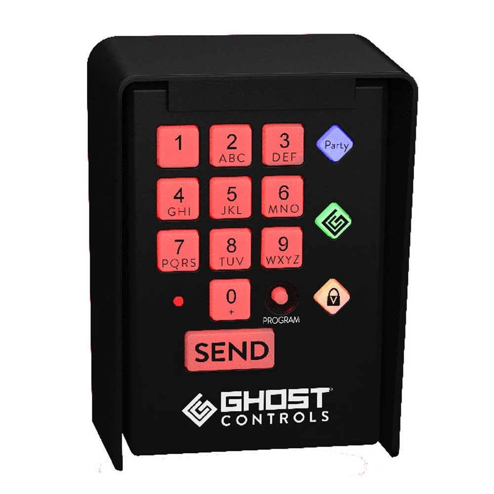 Secure Entry Wireless Keypad for Outdoor Gates - Easy Setup, Partymode Function