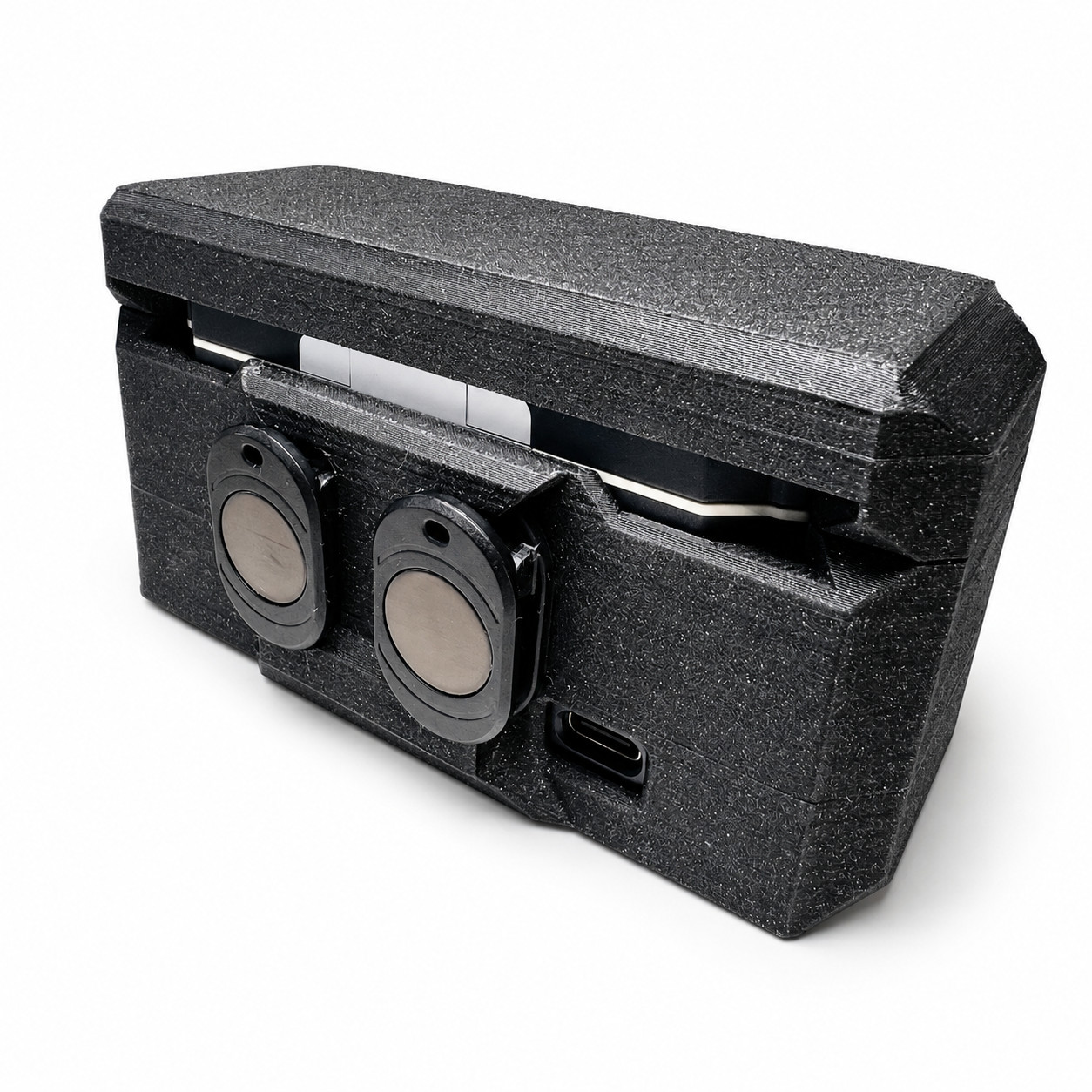 Hollyland Lark M2 Combo Case Organizer for Wireless Lavalier Microphone Set | Bl