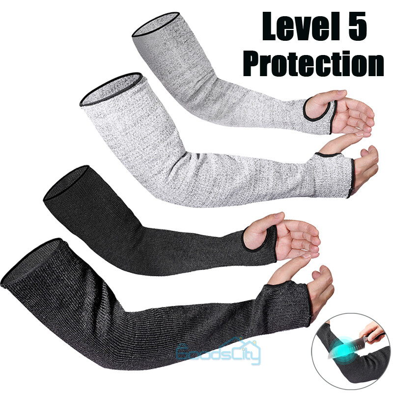 Cut Resistant Sleeves with Thumb Hole for Safety Work Preventing Stab