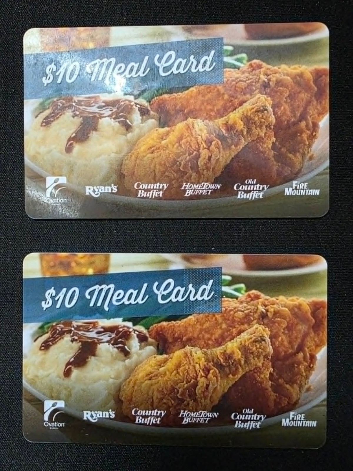 Ryan's Country Buffet Home Town Old Fire Mountain Gift Card 2 $10 $20 Restaurant