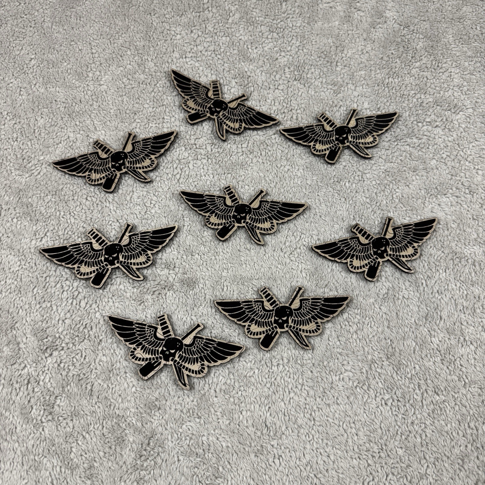 Leather USMC Recon Jack Patches