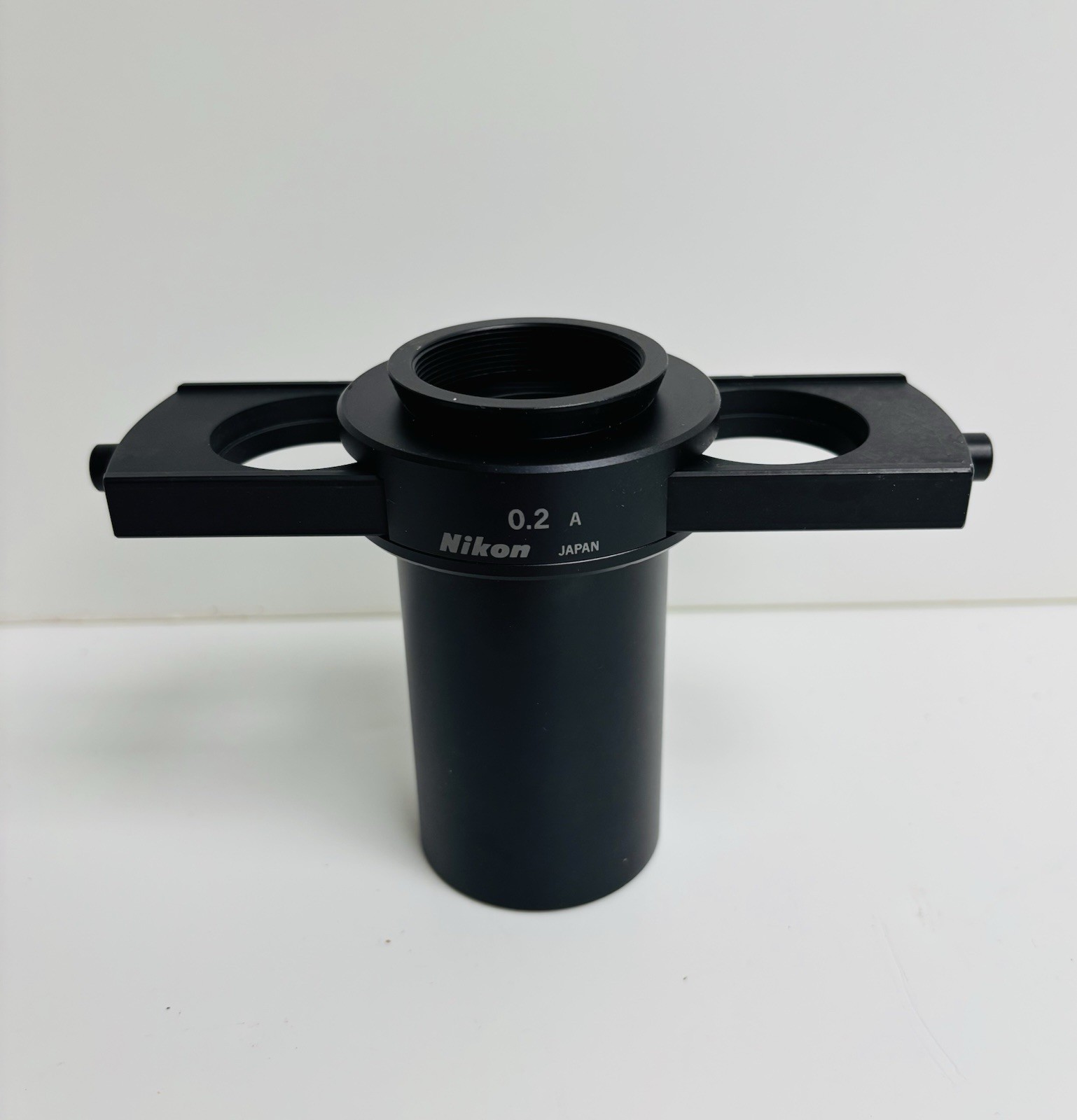 NIKON 0.2 CONDENSER with Slider FOR TMS INVERTED PHASE CONTRAST MICROSCOPE