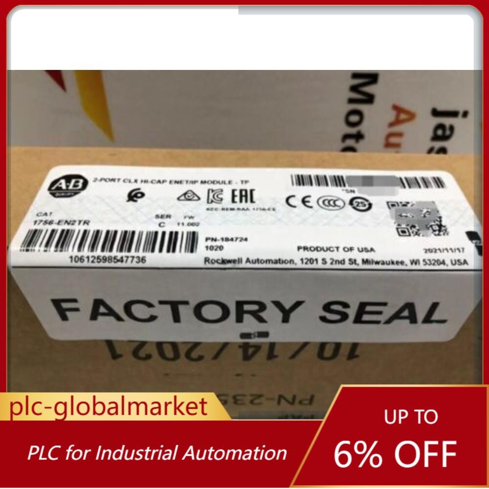 New AB 1756-EN2TR Series C FW 11.002 ControlLogix NEW 1756EN2TR US Free Tax