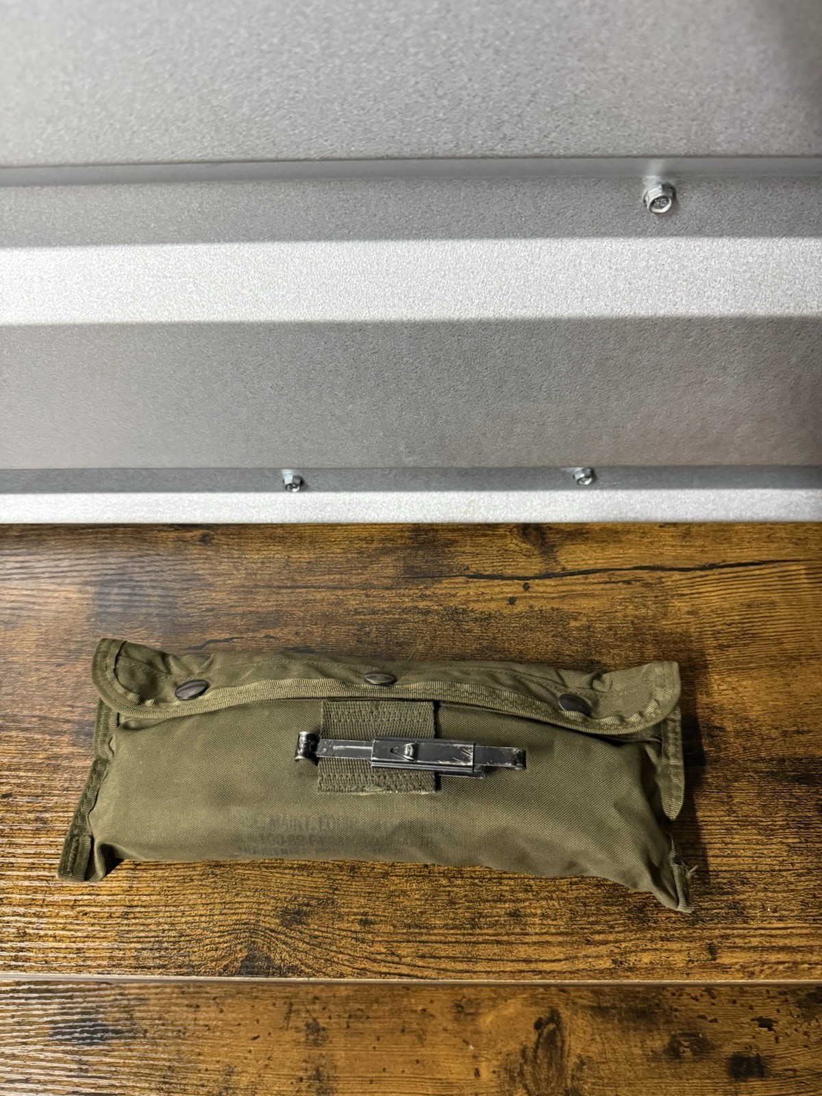 US Military Issue Rifle Gun Cleaning Kit with OD Green Alice Pouch 5.56