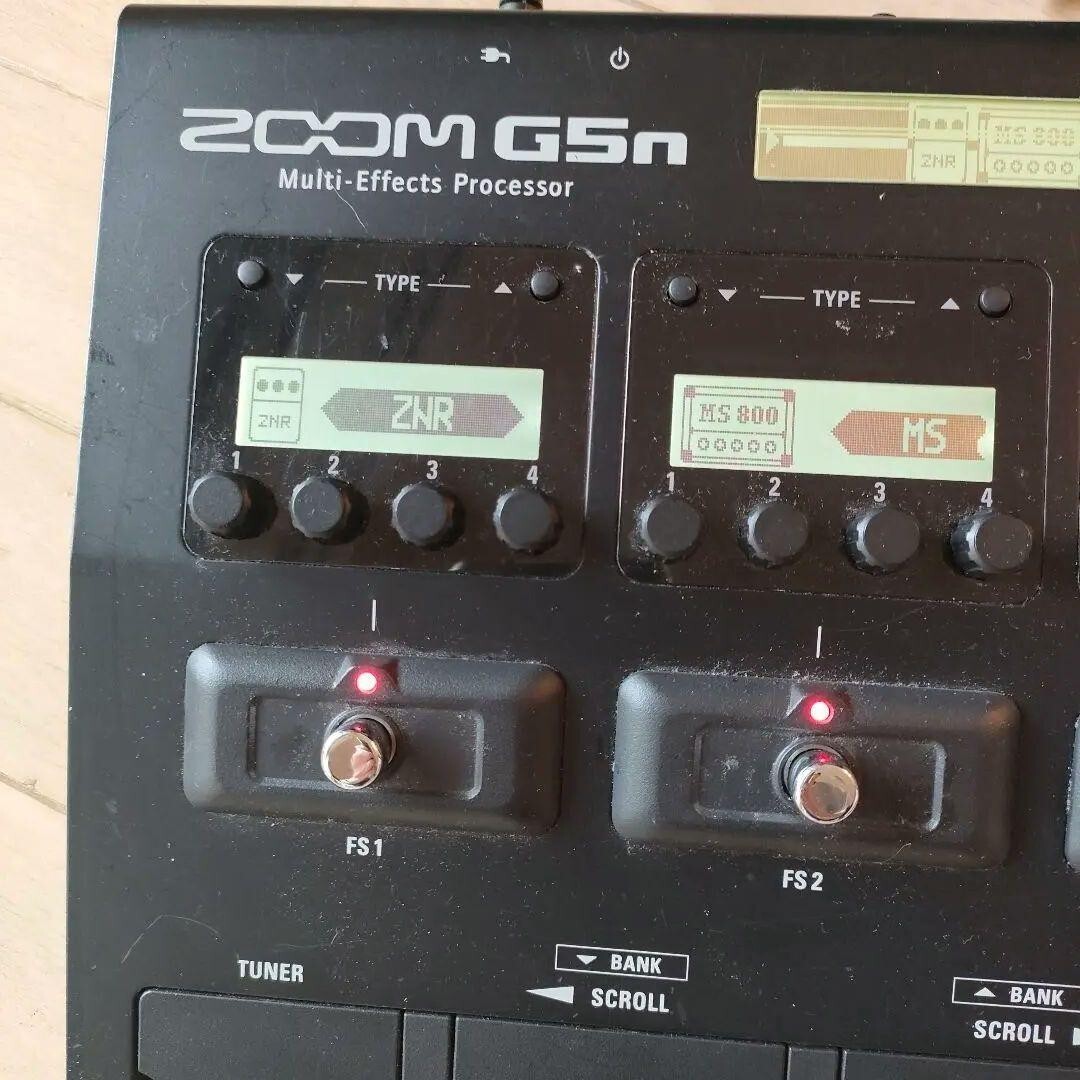 Zoom G5n Multi Effects Processor Effect Guitar Pedal