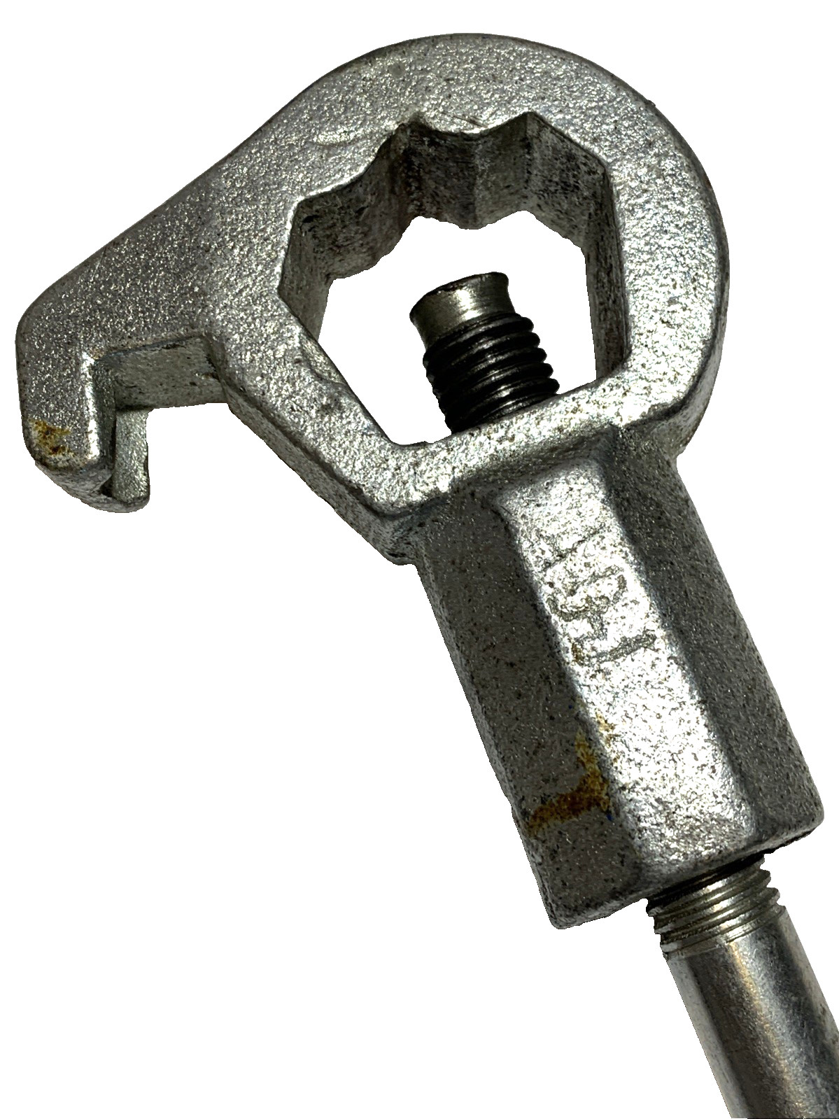 18” Adjustable Moon American Hydrant Wrench Spanner Hook Pentagon & Square Nuts