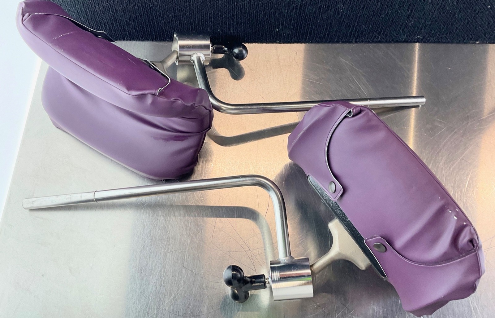 Examination Surgical Table Leg Holders Set Accessories -  Padded
