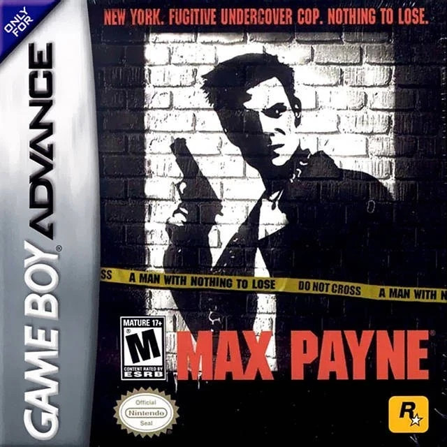 Max Payne - Game Boy Advance GBA Game Pal Version Tested and Working NEW GIFT
