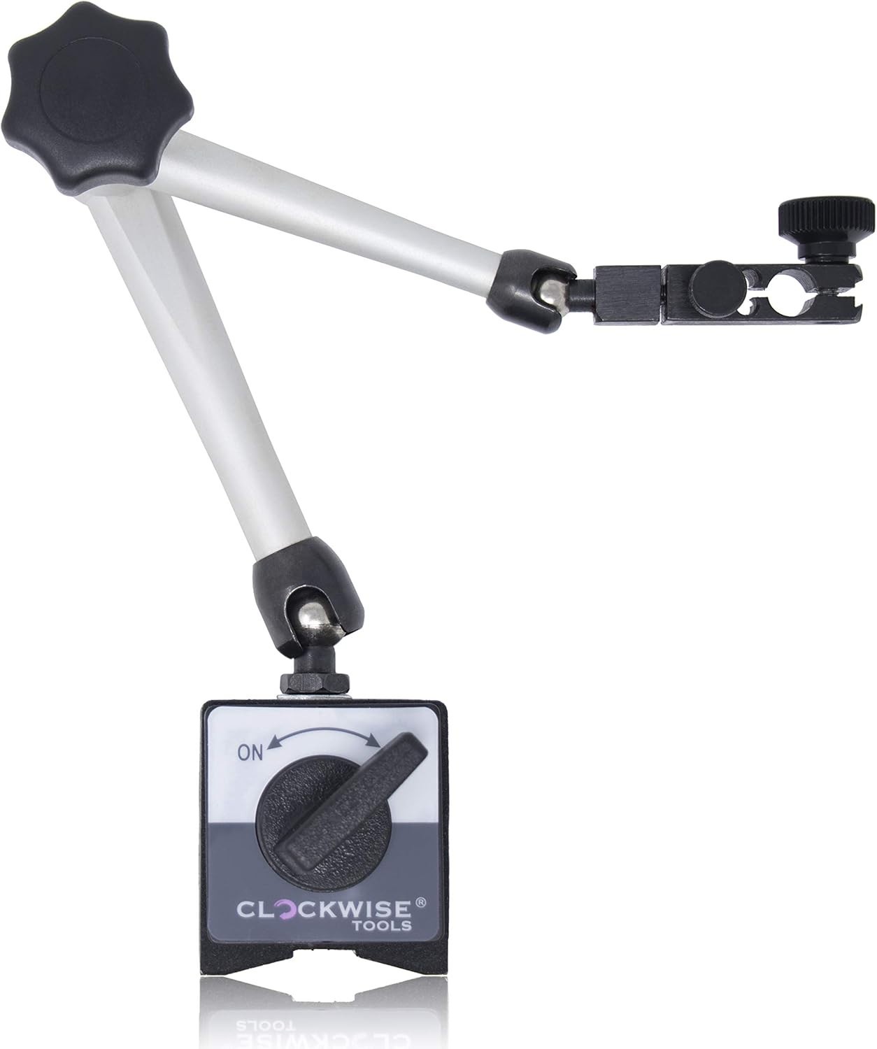 Magnetic Base, , Magnetic Stand for Digital Dial Indicators, 176lbs Max Pull