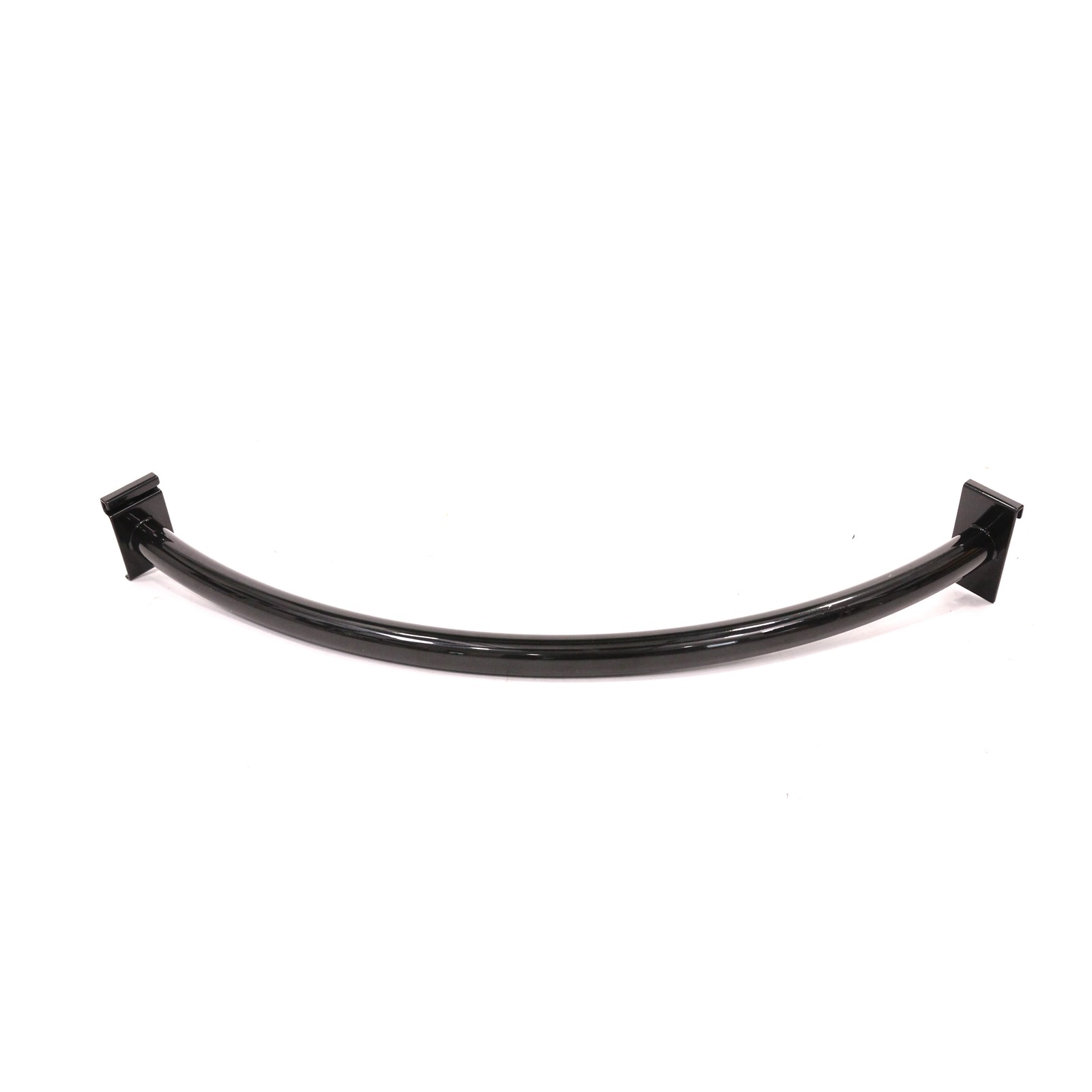 SSWBasics Quarter Circle Black Hangrail for Wire Grid - 30"L