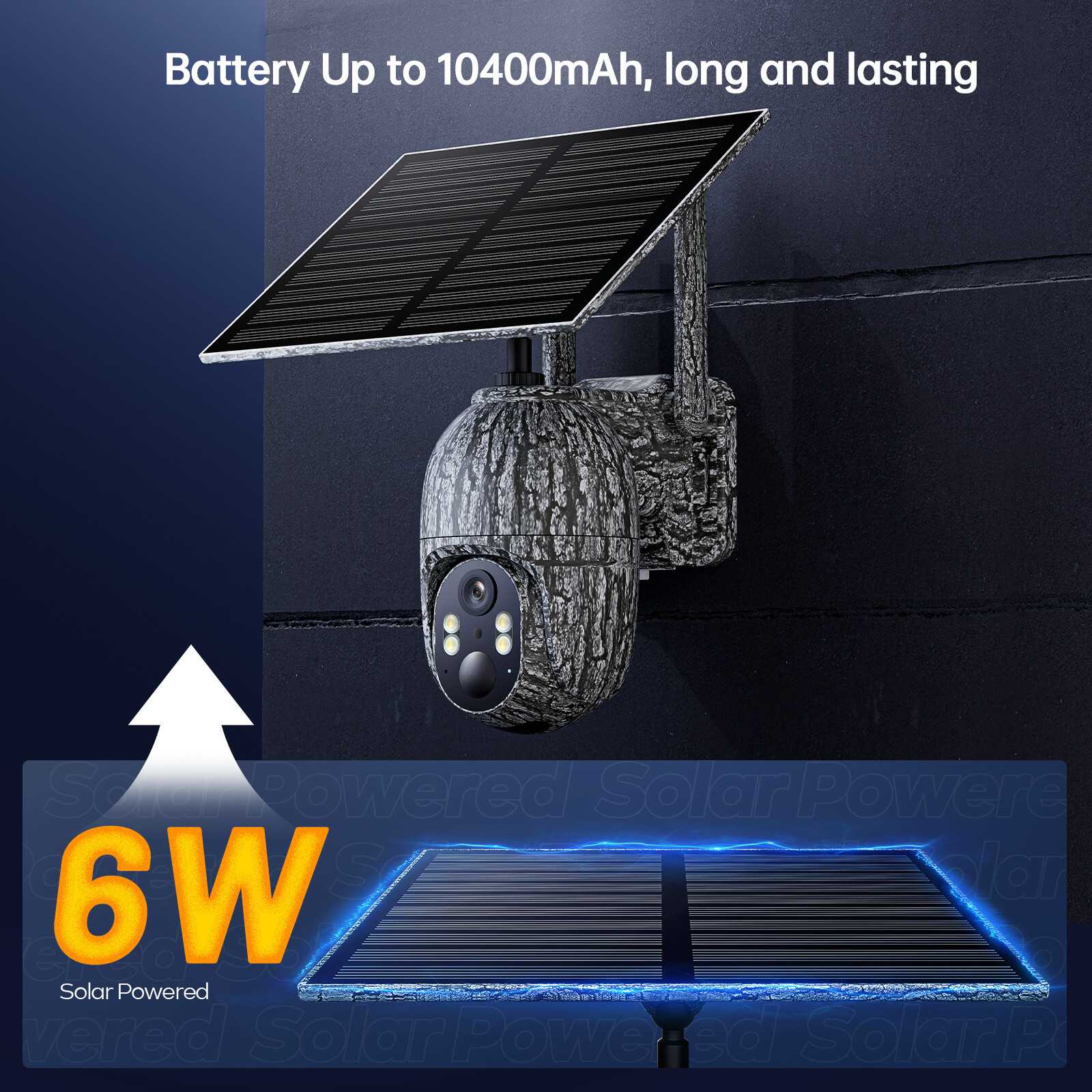 4G LTE Cellular Trail Camera Solar Trail Camera PTZ Cellular Security Camera