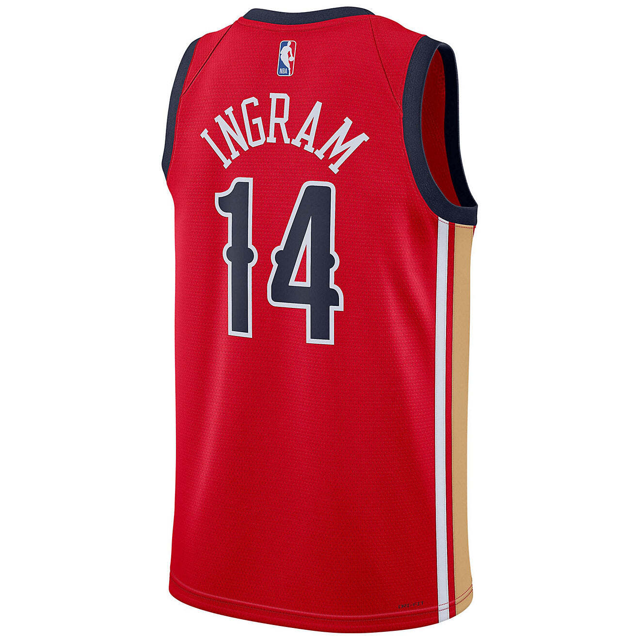 [DX8655-659] MENS NIKE NBA NEW ORLEANS PELICANS INGRAM SWINGMAN JERSEY STATEMENT