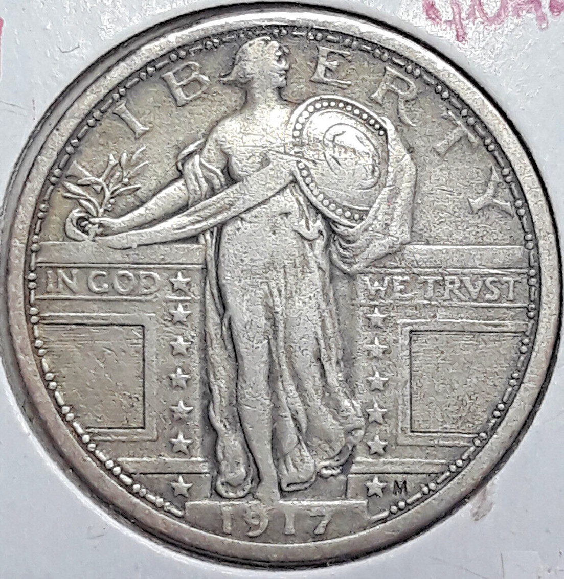 1917 Standing Liberty Quarter Type 1