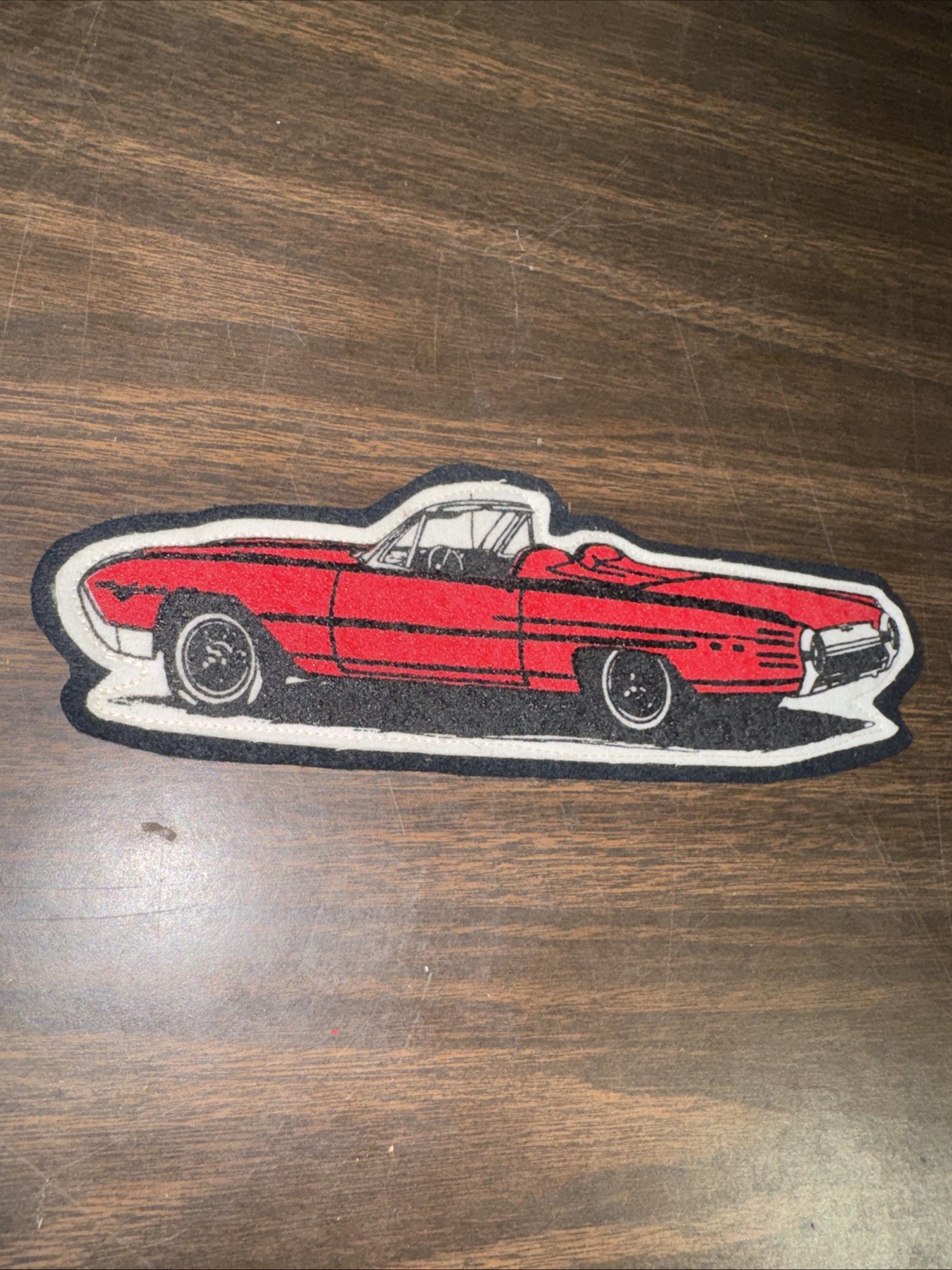 Vintage NOS Large Ford T-Bird Thunderbird Patch. Clean. (T5)