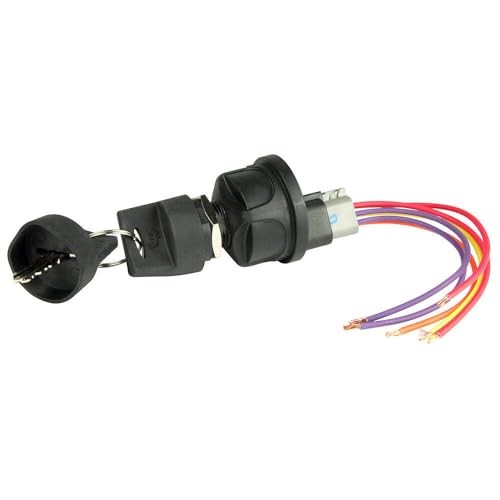 4 Position Sealed Ignition Accessory/Off/Ignition Accessory/Start Switches &