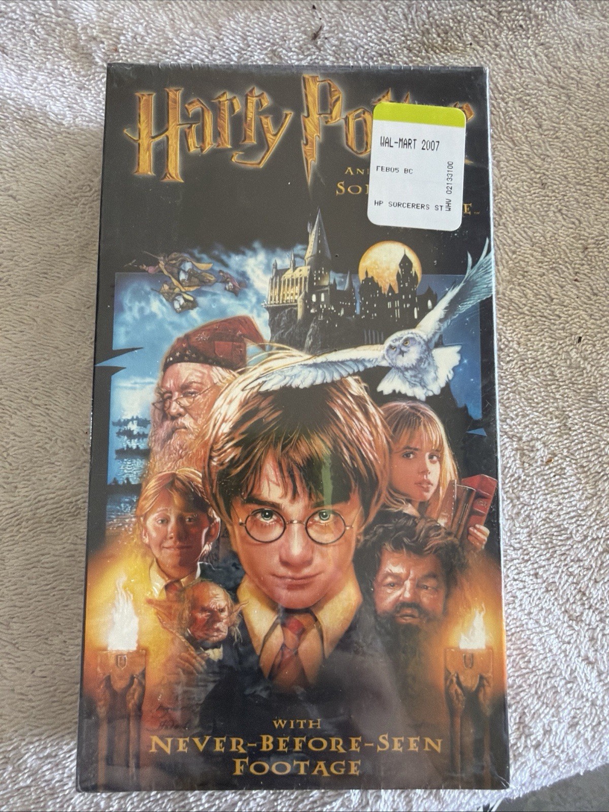 Harry Potter & The Sorcerer's Stone VHS Brand New Sealed Vintage VHS Tape