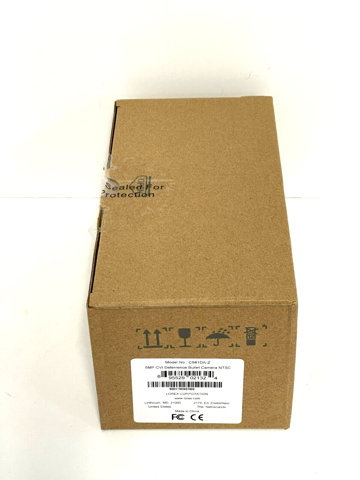 Lorex C581DA 5MP HD Active Deterrence Bullet Security Camera, New