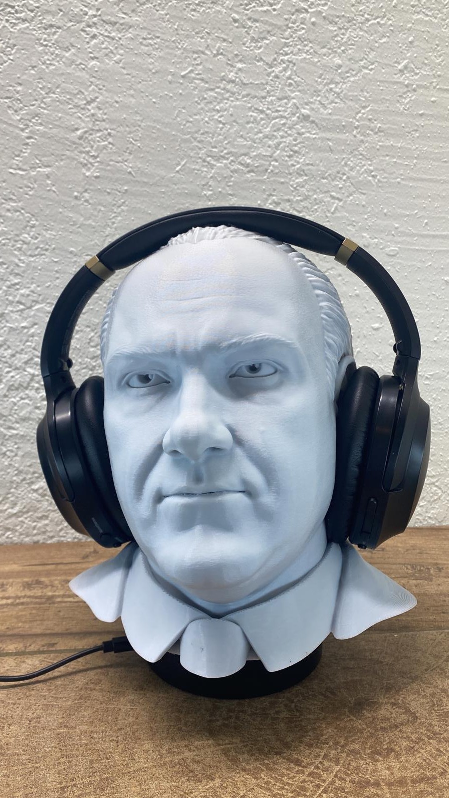 Tony Soprano Headphone Stand | James Gandolfini Bust Display Stand l Gaming PC