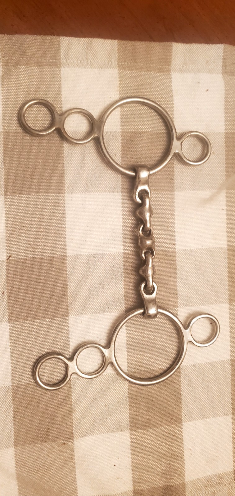 Waterford Mouth 3 Ring Dutch Gag Horse Bit Snaffle All sizes Stainless Steel