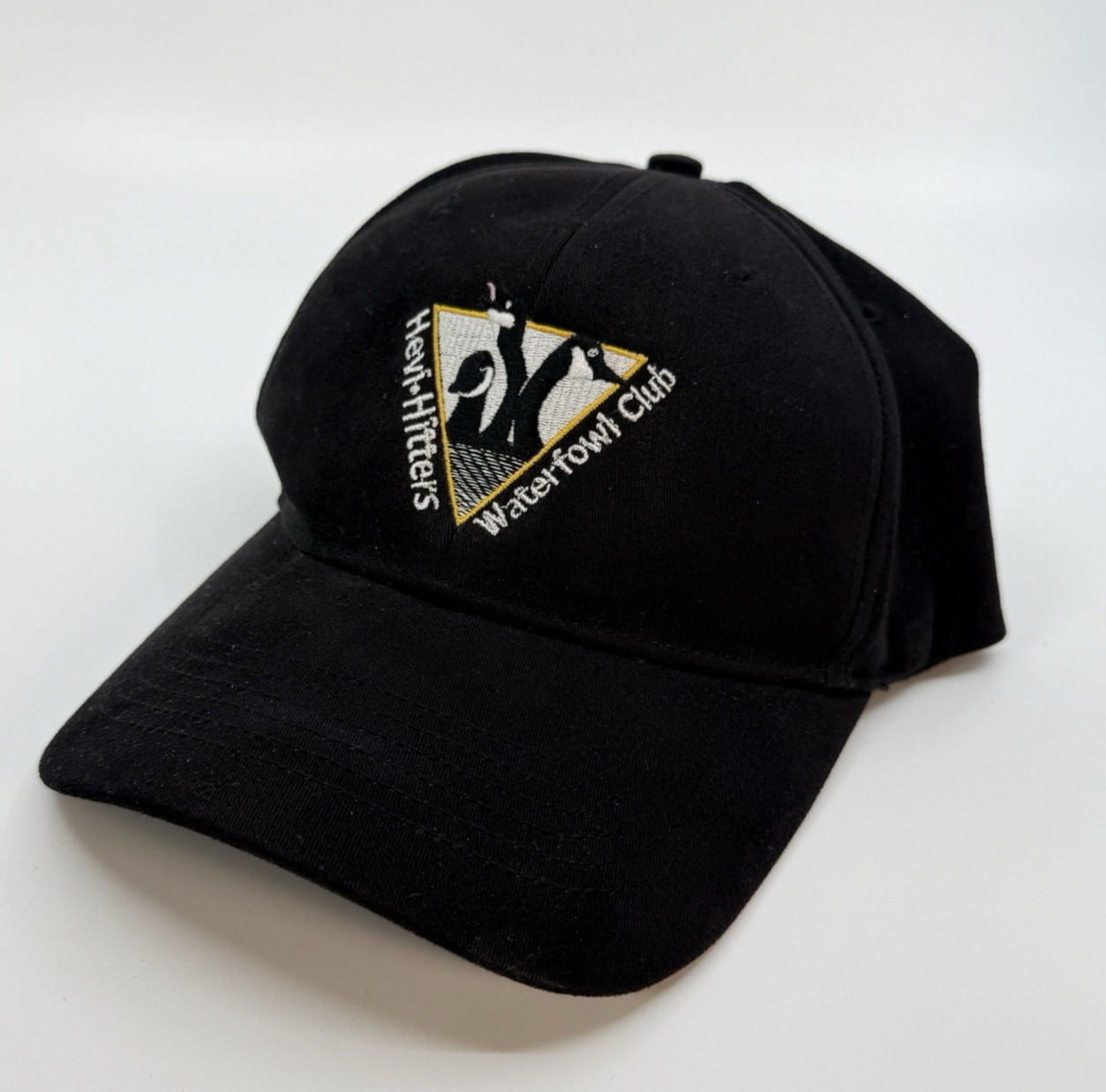 Pacific Headwear Hevi-Hitters Waterfowl Club Hat Cap Geese Sz 7 3/8 - 8 Black