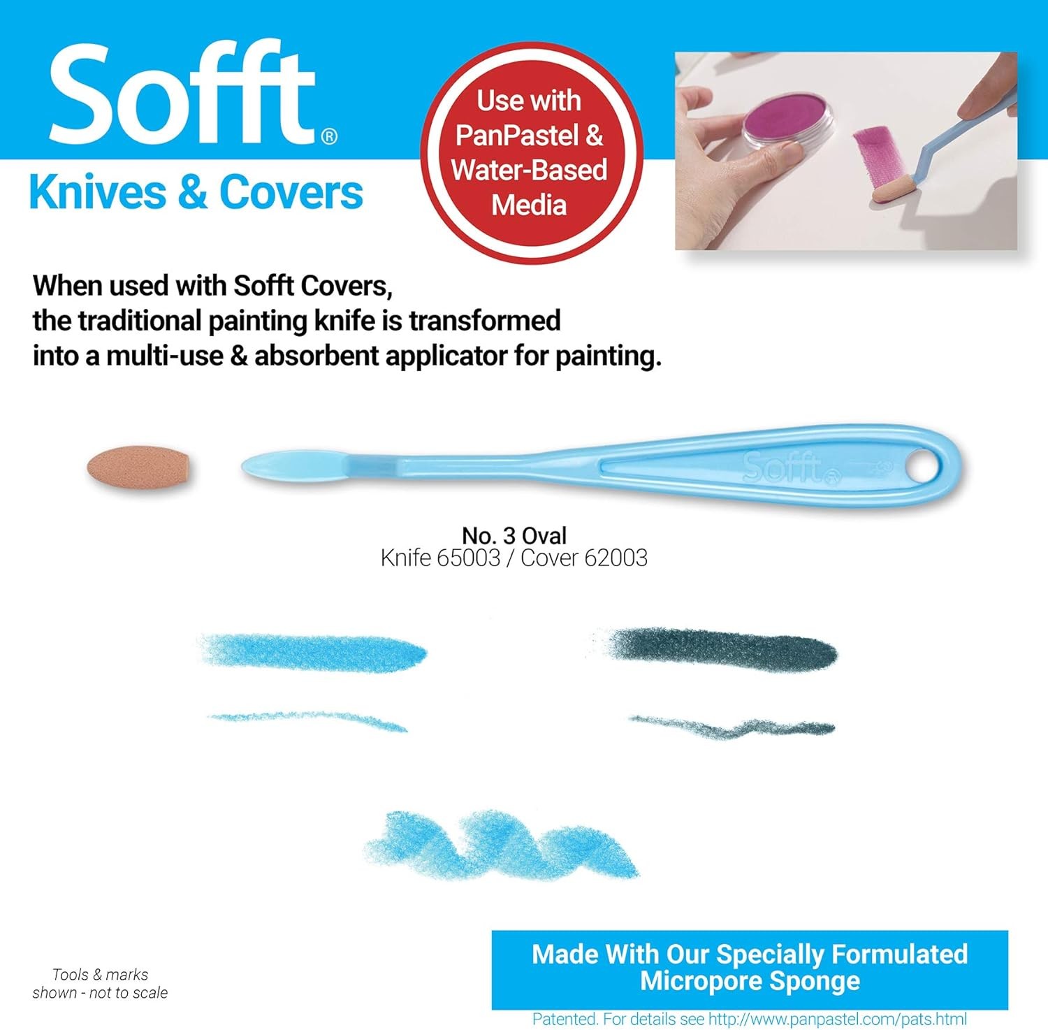 SOFFT, Knife n°3 and 5 oval tips
