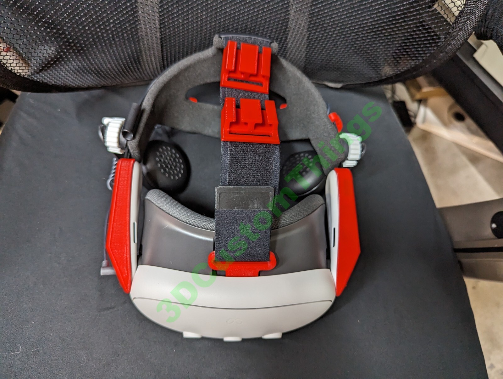 for Meta Quest 3 - Franken Quest 3 Deluxe Audio Strap Adapter