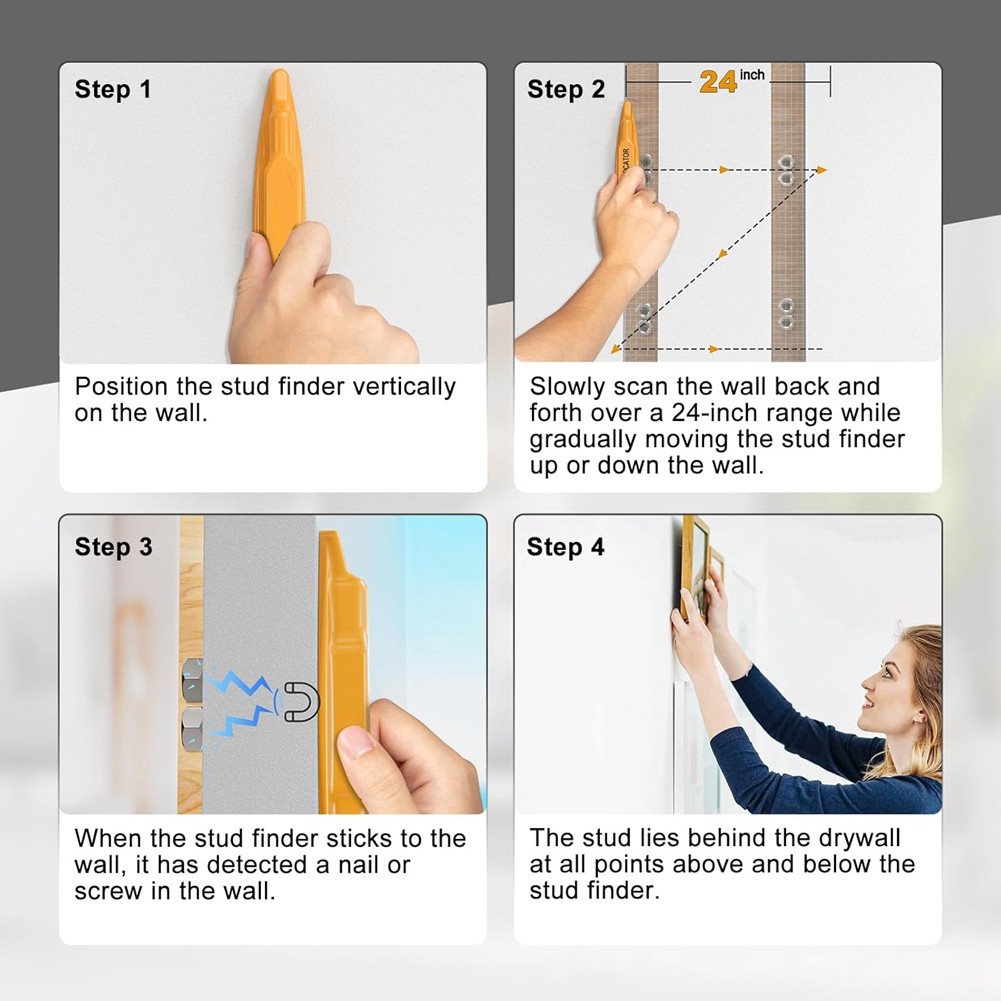 Stud , Magnetic Stud Easy to Use, , Rapid to Locate3165
