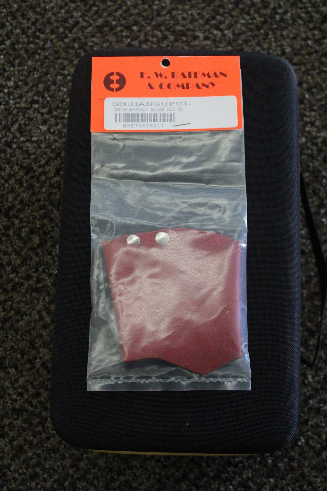 E. W/ Bateman Bow Stand Holder with Clip