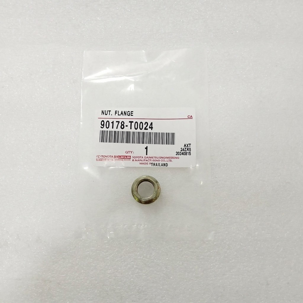 1x Flange Nut Fits Toyota Hilux Revo Diesel KUN16 90178-T0024 2005-2015 Genuine