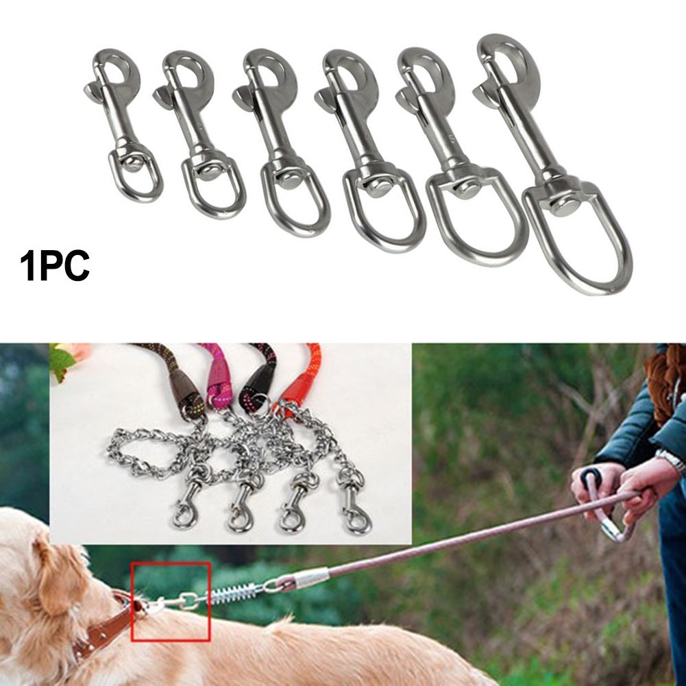 Premium Stainless Steel Snap Hook Great for Diving Pet Leash Flag Rustproof