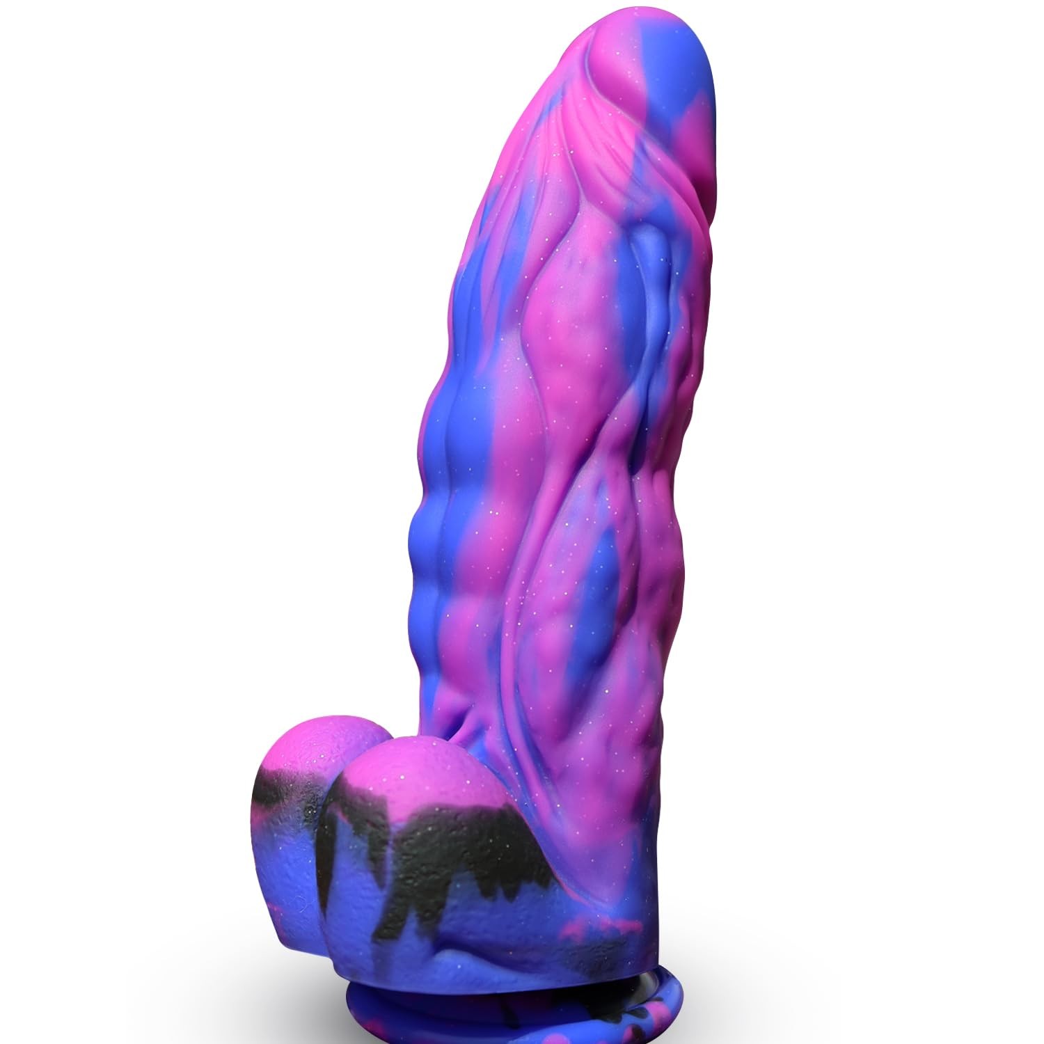 9.5'' Huge Fantasy Realistic Dildo,2.4'' in Diameter Thick Gspot Dildo,Soft S...