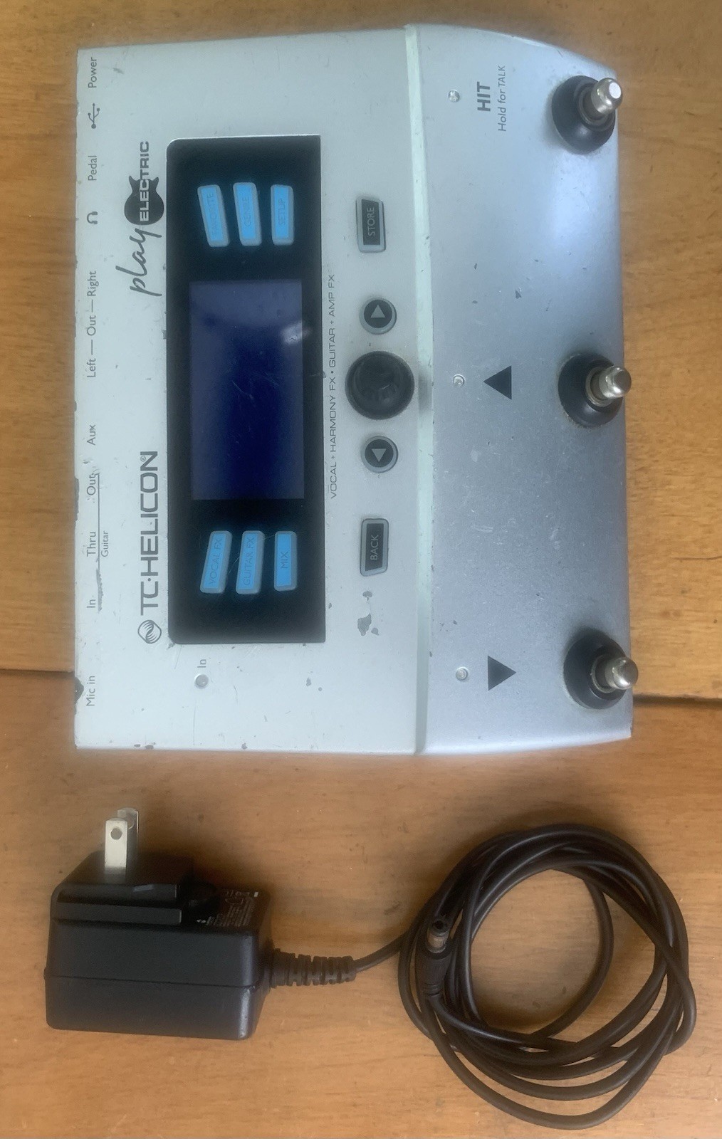 TC Helicon Play Electric Vocal/Guitar Effects Pedal