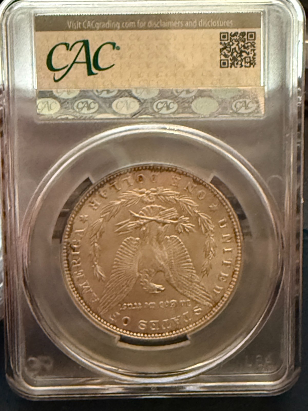 1885 Morgan $1 Dollar - CAC MS64