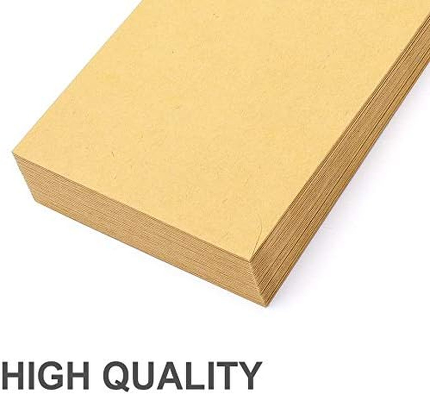 ACSTEP #1 Small Coin Envelopes 2-1/4 X 3-1/2, Kraft Mini Key Envelopes with Gumm