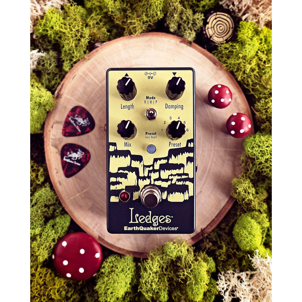 EarthQuaker Devices Ledges TriDimensional Reverberation Machine Effects Pedal