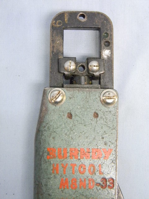 Burndy Hytool M8ND-33 Ratchet Hand Crimp Tool Frame