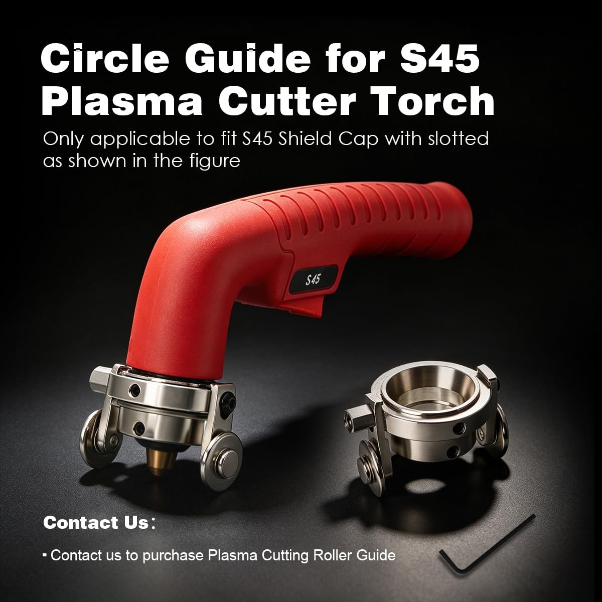 S45 Circinus Roller Guide Compass Wheel for S25 PT-60 IPT-60 Torch