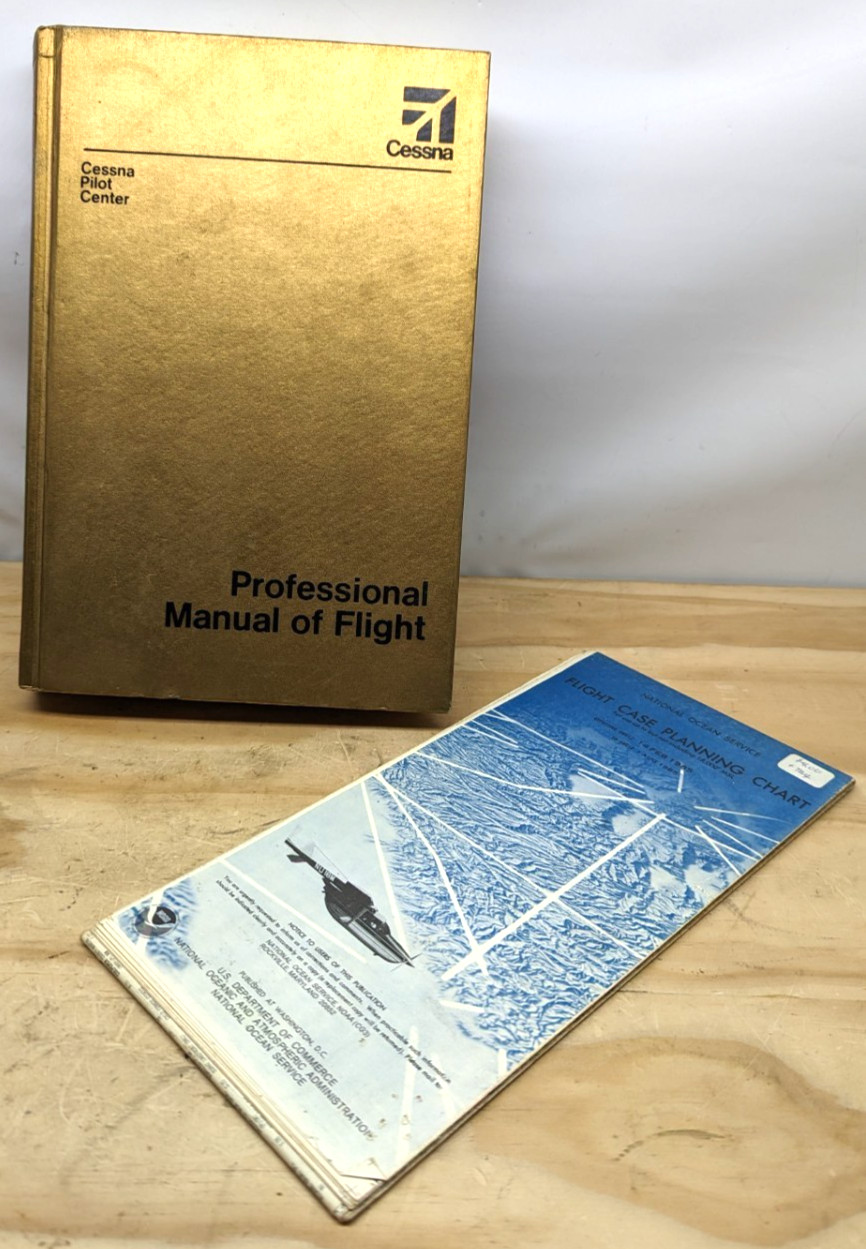 Vintage Cessna 1987 Professional Manual of Flight