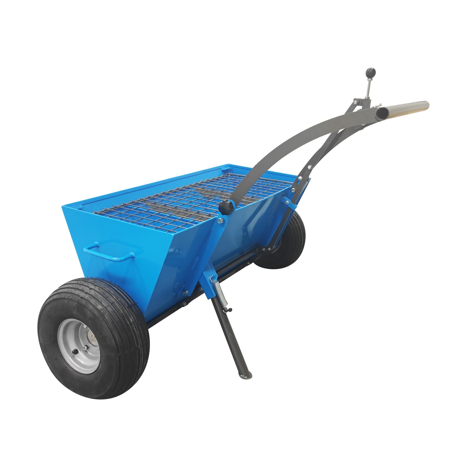 Hand-pushed Corundum Spreader with Large-Capacity Hopper for Floor Construction