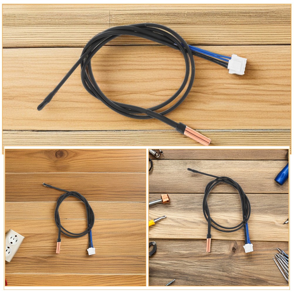 2 Pcs Sensitive Air Conditioner Thermistor Probe 5k Ohm Epoxy Temperature Sensor