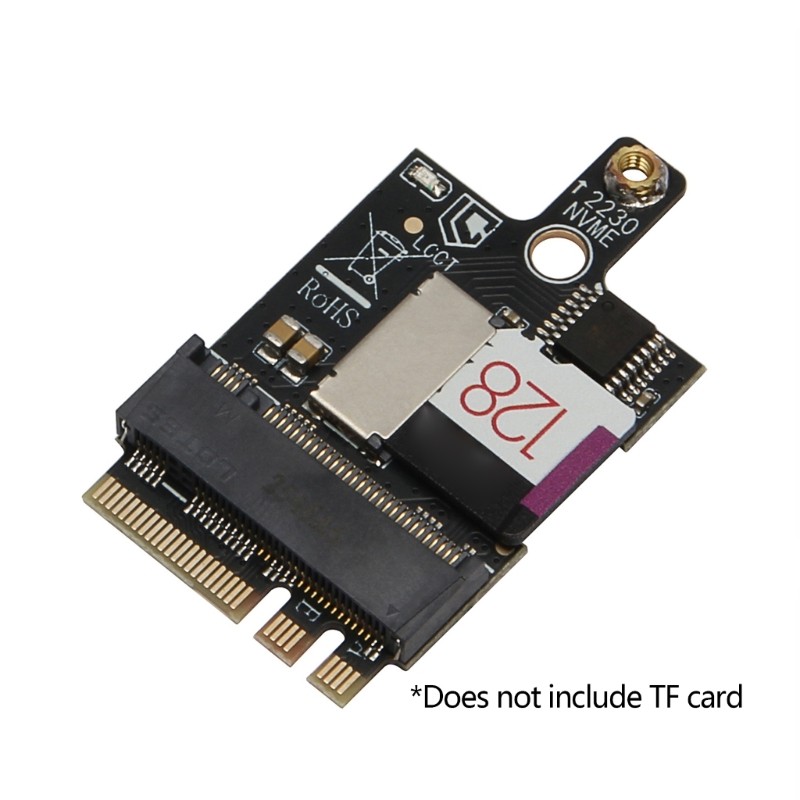 Multiple Purpose M.2 A E Key Adapter Enables NVME Drive And Card Simultaneously