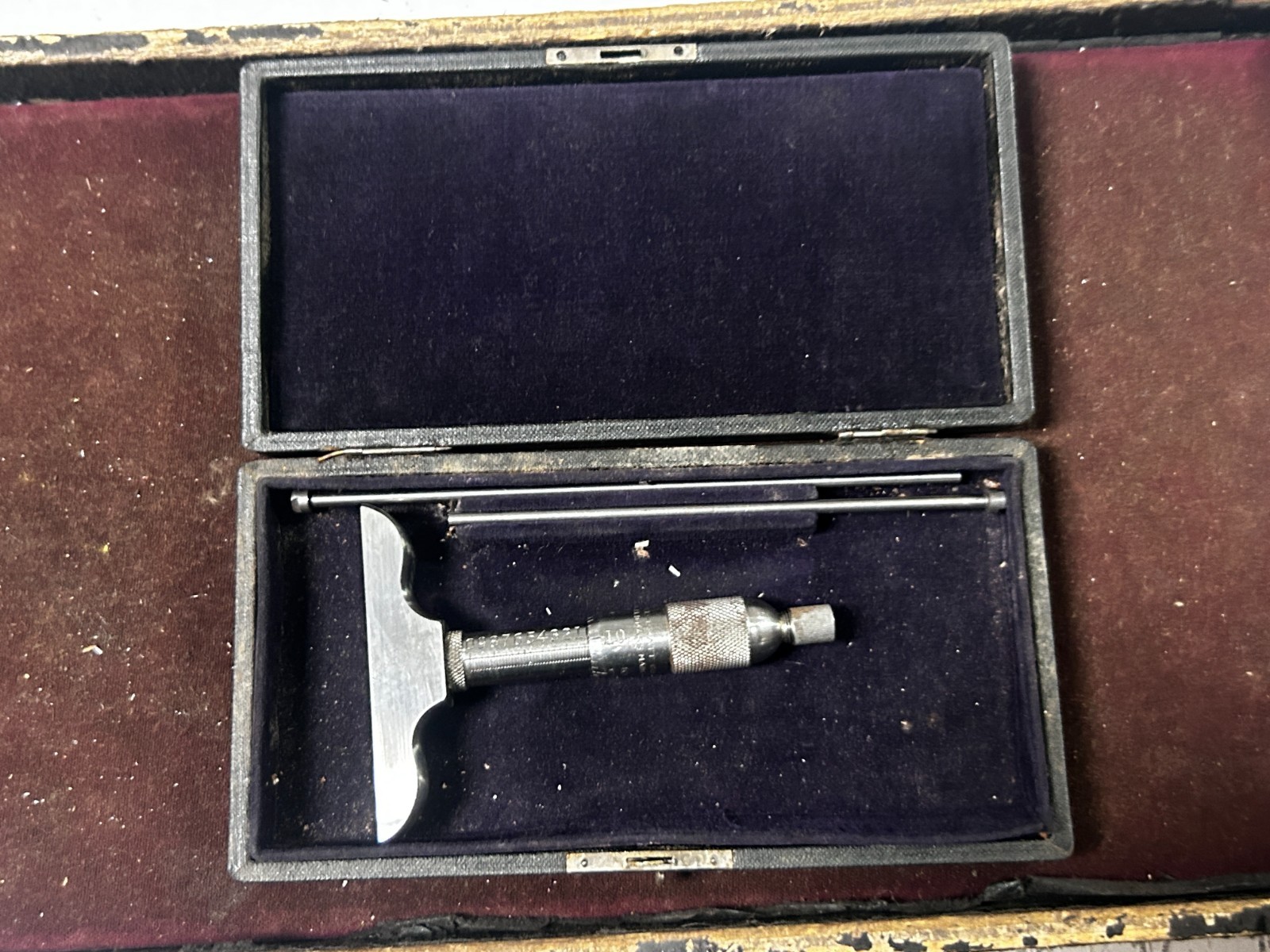 MACHINIST TpCb TOOLS  LATHE MILL Goodell Pratt Depth Gage