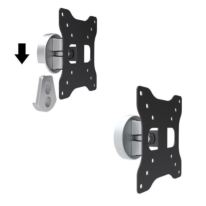 Swivel Monitor Wall Mount for ASUS Acer Dell HP NEC LG BenQ 20 21 22 23 24 27"